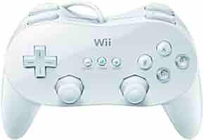 Amazon.com: Wii Classic Controller Pro - White (Renewed